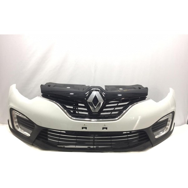 Parachoque Dianteiro Renault Captur 2017 2018 2019 Detalhe Branco