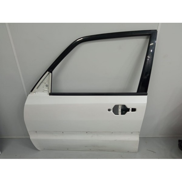 Porta Lata Dianteira Esquerda Pajero Full Hpe 2013 2014  Dianteira Esquerda Branco