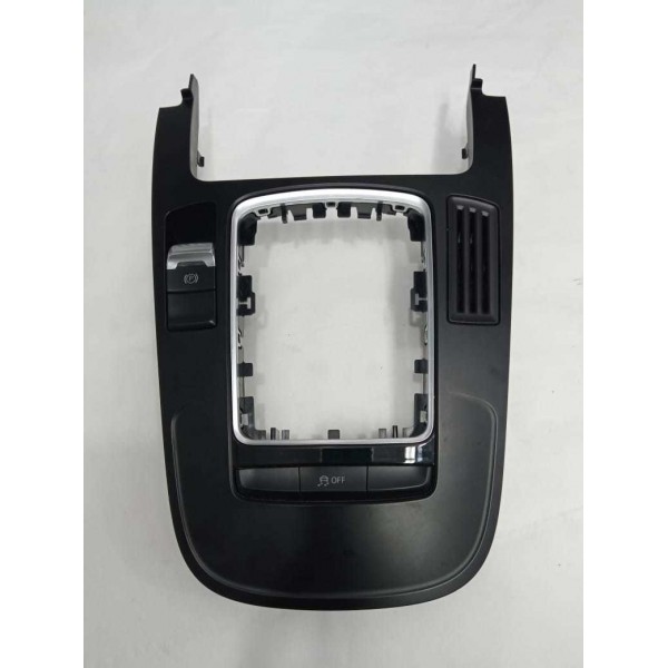 Moldura Console Central Botao Freio Mão Audi A4  2014