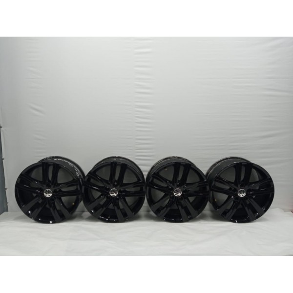 Jogo De Rodas Vw Jetta Tsi 2017 Aro 17 Preto