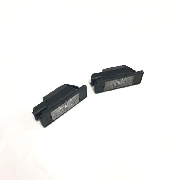 Par Luz Placa Peugeot 308 2018 172491  Preto