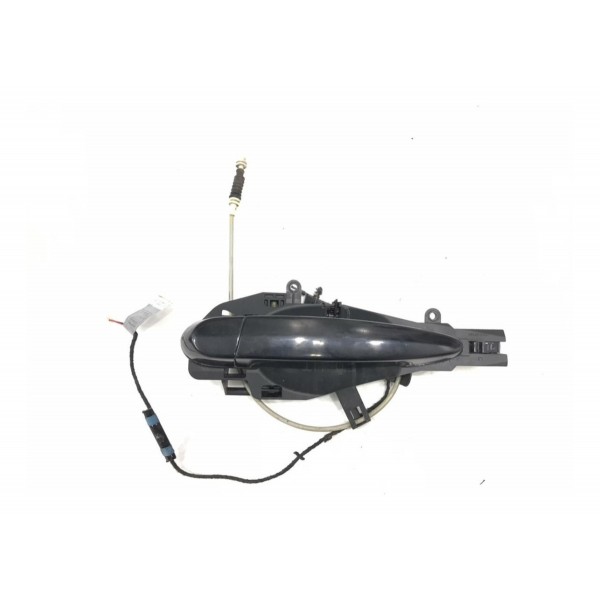 Maçaneta Externa Traseira Esquerda Bmw 320i 2008 Preto