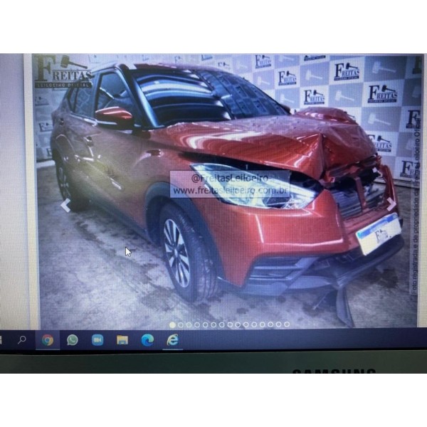 Sucata Para Retirada De Peças Nissan Kicks S Direct Cvt 2020