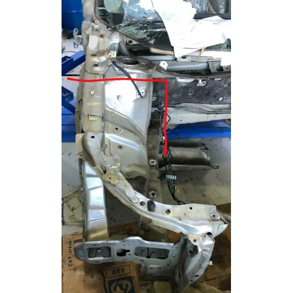 Longarina Lado Direito Honda Civic 2014 2015