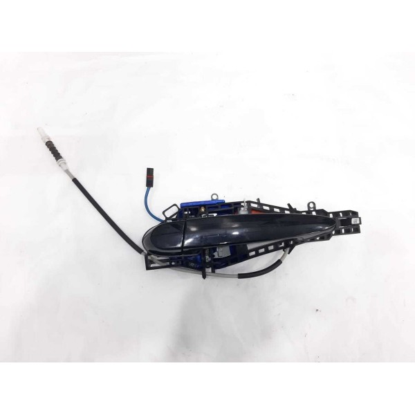 Maçaneta Externa Traseira Esquerda Bmw 120i 2016 3997321641 Azul-escuro