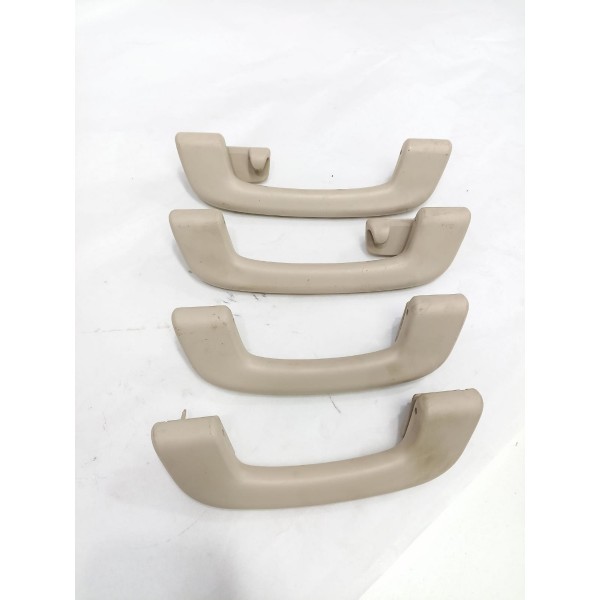 Jogo Alça Puxador Teto Bmw 320i 2015 2016 Bege