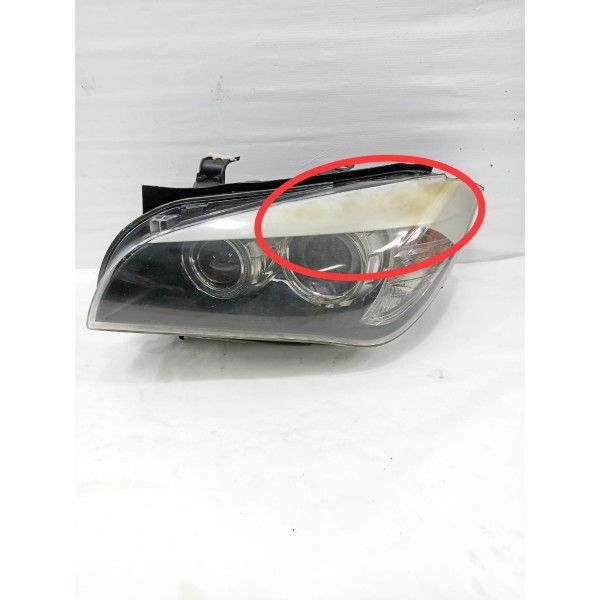 Farol Esquerdo C/xenon Bmw X1 2012 Detalhe 6311299000709 Esquerdo