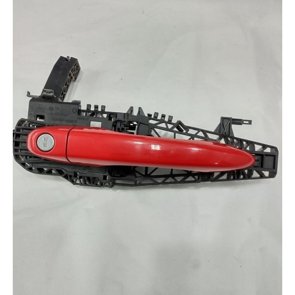 Maçaneta Externa Porta Dianteira Esquerda Fiat Toro 2017 Vermelho