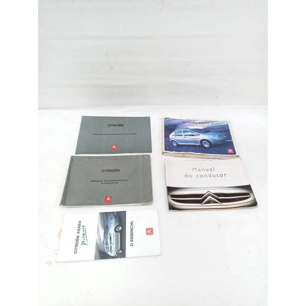Manual Proprietário Citroen Picasso Xsara 2003 2004