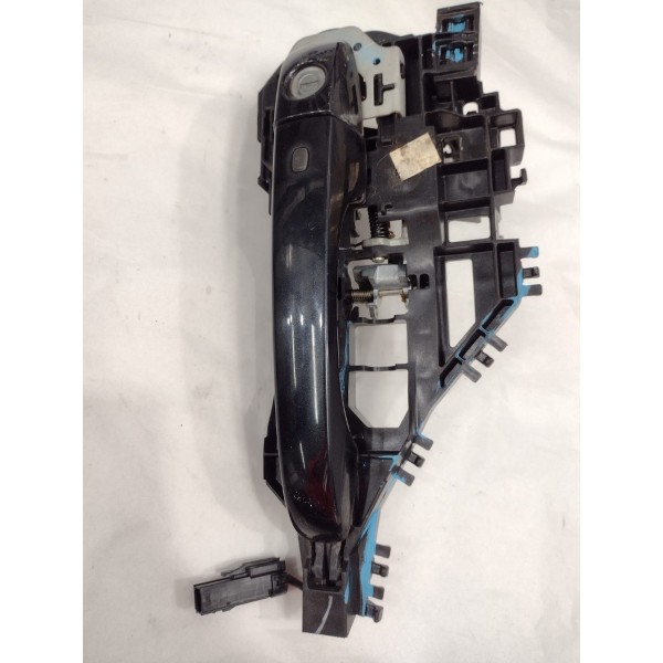 Maçaneta Externa Porta Dianteira Esquerda Fiat Freemont 2013 Preto