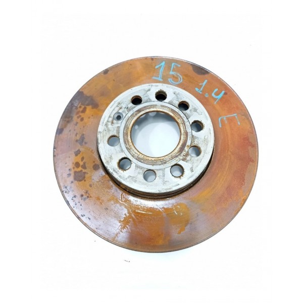 Disco Freio Dianteiro Esquerdo Vw Golf 1.4 2015