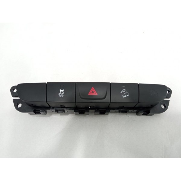Botão Alerta Controle Tração Fiat Toro 2020 800031683 Preto