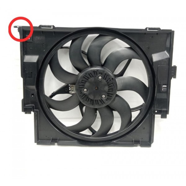 Ventoinha Radiador Bmw 320i 2015 8616315-01 Detalhe