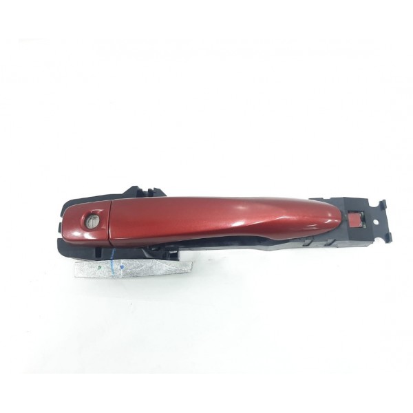 Maçaneta Externa Dianteira Esquerda Nissan Kicks 2019 Vermelho