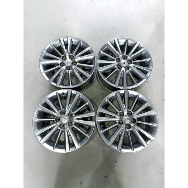 Jogo Roda Aro 16 Toyota Corolla 2016 2017 Cinza