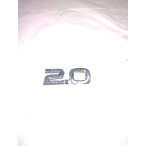 Emblema 2.0 Tampa Traseira Toyota Corolla 2016