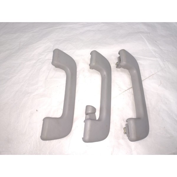 Jogo Alça Pega Mão Teto Toyota Corolla 2016 Cinza