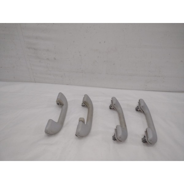 Jogo Alça Pega Mão Teto Jeep Renegade 2016 Cinza