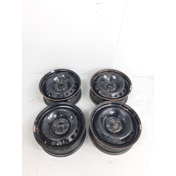 Jogo Roda De Ferro Aro R16 Fiat Toro 2017