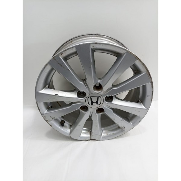 Roda Honda Civic 2014 Aro 16 Detalhe N1 Cinza