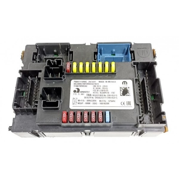 Módulo Bcm Caixa Fusivel Jeep Compass 2020 P68411149ac