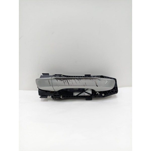 Maçaneta Externa Traseira Direita Vw Polo Tsi 2020 Detalhe Cinza