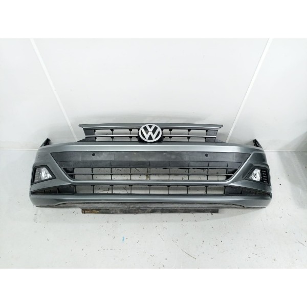 Parachoque Dianteiro Vw Polo Tsi 2020 Detalhe Cinza