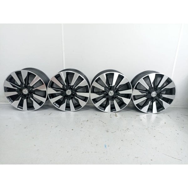 Jogo Roda Aro 16 Nissan Kicks 2020 Cinza