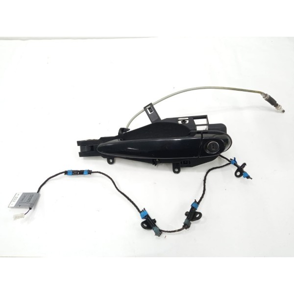 Maçaneta Externa Dianteira Esquerda Bmw X1 2013  Preto