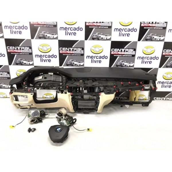 Kit Airbag C/ Painel Bmw X5 F15 35i 3.0 2015 2016 N1